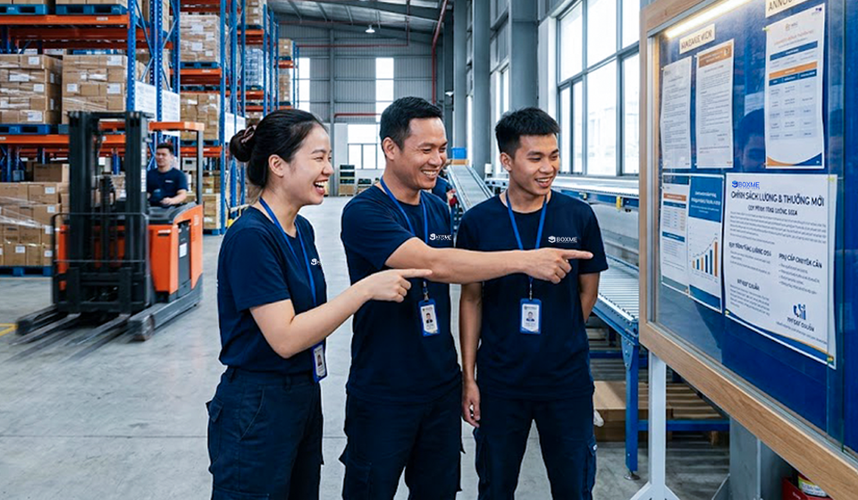 Chính sách lương thử việc – Bộ phận vận hành Trung tâm Hậu cần