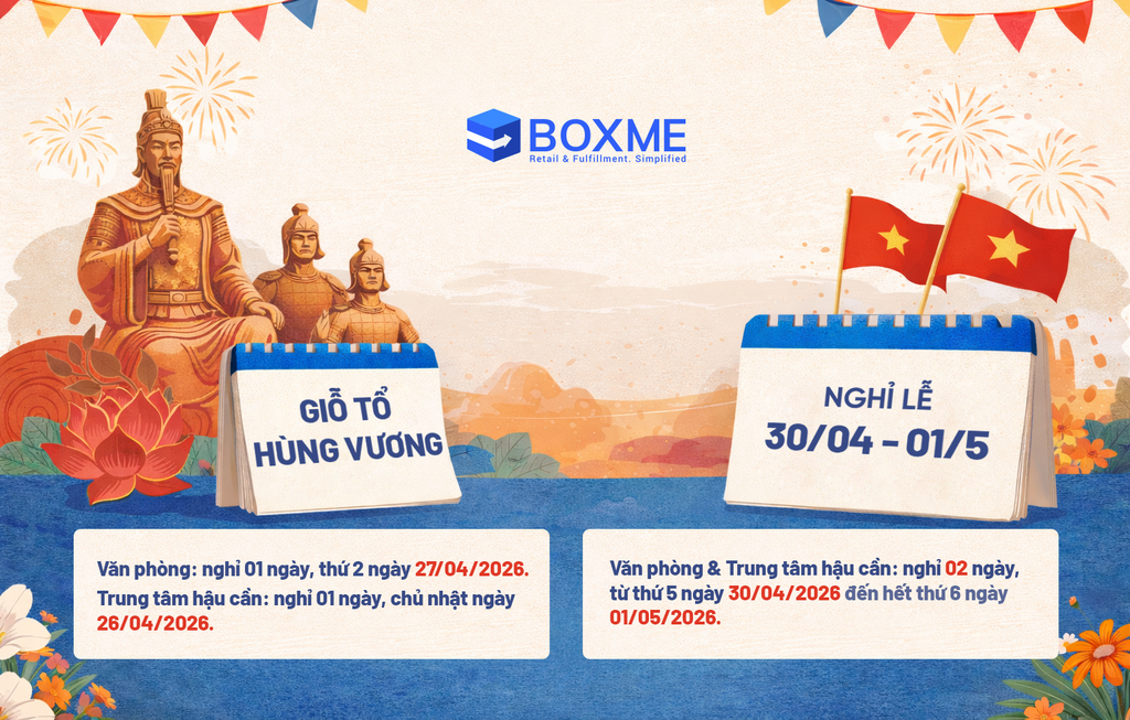 THÔNG BÁO LỊCH NGHỈ LỄ THÁNG 4-2026